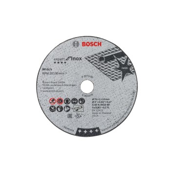 BOSCH Trennscheibe Expert for Inox, Durchmesser 76mm BOSCH Trennscheibe Expert for Inox, Durchmesser 76mm
