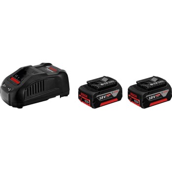 Bosch Professional Starter-Set, 2x GBA 18V 5,0 Ah + GAL 1880 CV Bosch Professional Starter-Set, 2x GBA 18V 5,0 Ah + GAL 1880 CV
