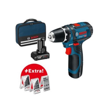 Bosch Professional Bohrschrauber GSR 12V-15, Kit 1x 4.0 Ah + 1x 2.0Ah Akku Bosch Professional Bohrschrauber GSR 12V-15, Kit 1x 4.0 Ah + 1x 2.0Ah Akku