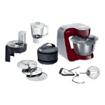 Bosch Robot ménager MUM58CR60 Rouge/Argenté