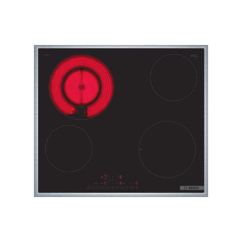 Bosch Glaskeramilkochfeld PKF645FP2C, 400V, 6900W, 4 Zonen Bosch Glaskeramilkochfeld PKF645FP2C, 400V, 6900W, 4 Zonen