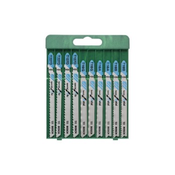 Bosch 10tlg. Stichsägeblatt-Set T-Schaft, T118A/T118B /T118G/T127D/T227D Bosch 10tlg. Stichsägeblatt-Set T-Schaft, T118A/T118B /T118G/T127D/T227D