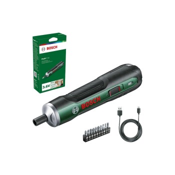 Akku-Schrauber PushDrive, 10x Standard-Schrauberbits Akku-Schrauber PushDrive, 10x Standard-Schrauberbits