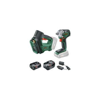 18V UniImpactDrive+UniPump, 1x PBA 18V 2Ah, PBA 18V 4Ah