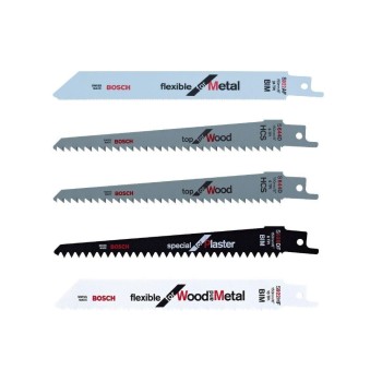 BOSCH Keo Sägeblätter-Sortiment 5-tlg., für Holz, Metall, Gips BOSCH Keo Sägeblätter-Sortiment 5-tlg., für Holz, Metall, Gips