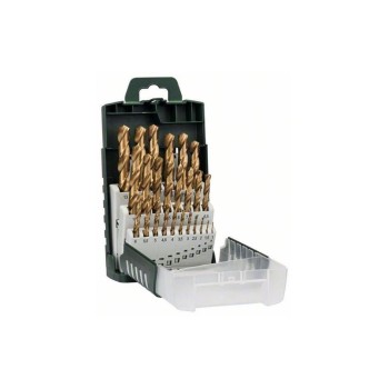 BOSCH 25tlg. Metallbohrer-Set HSS-TiN, DIN 338 BOSCH 25tlg. Metallbohrer-Set HSS-TiN, DIN 338