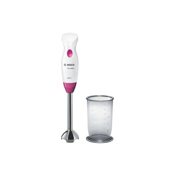 Bosch Stabmixer MSM2410PW, weiss / pink, 400 Watt Bosch Stabmixer MSM2410PW, weiss / pink, 400 Watt