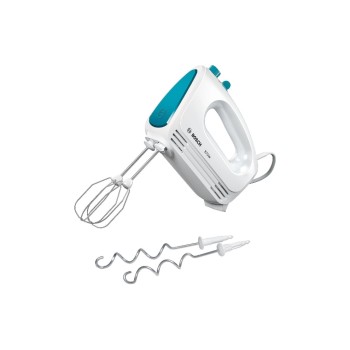 Bosch Handrührer MFQ2210D, weiss blau, 375 Watt Bosch Handrührer MFQ2210D, weiss blau, 375 Watt