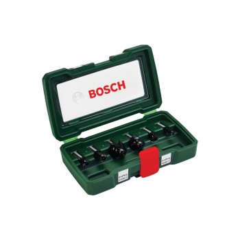 BOSCH HM-Fräser-Set 6-teilig (8 mm Schaft) BOSCH HM-Fräser-Set 6-teilig (8 mm Schaft)