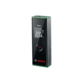 BOSCH Laser-Entfernungsmesser Zamo III, Batterien 2 x 1.5V (AAA) im Karton BOSCH Laser-Entfernungsmesser Zamo III, Batterien 2 x 1.5V (AAA) im Karton