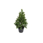 Botanic-Haus Weihnachtsbaum im Topf, Höhe: 60 cm, Kunststoff, PE, Draht