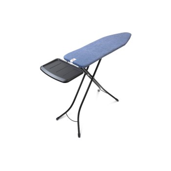 Brabantia Bügeltisch Denim Blue, mit Dampfstationsablage Solide, 124 x 38 Brabantia Bügeltisch Denim Blue, mit Dampfstationsablage Solide, 124 x 38