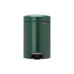 Brabantia NewIcon Treteimer 3 Liter, Pine Geen, Inhalt 3 Liter