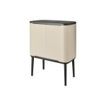 Brabantia Recyclingeimer Bo Touch Bin Soft, Beige, 1x 36 Liter