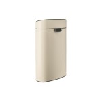 Brabantia Touch Bin New 40 Liter Soft Beige, Inhalt 40 Liter
