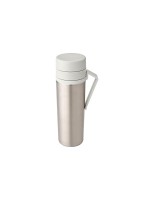 Brabantia Bouteille isotherme Make & Take 500 ml, Gris clair/Argent