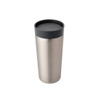 Brabantia Gobelet isotherme Make & Take 360 ml, Gris foncé/Argenté