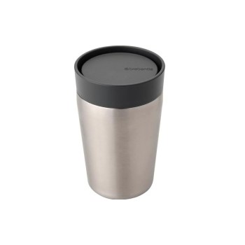 Brabantia Thermobecher Make & Take 0.2L, Edelstahl, Dark Grey, 6-8 Stunden heiss Brabantia Thermobecher Make & Take 0.2L, Edelstahl, Dark Grey, 6-8 Stunden heiss