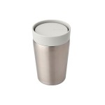 Brabantia Gobelet isotherme Make & Take 200 ml, Gris clair/Argenté