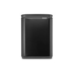 Brabantia Poubelle cosmétique Bo Waste Bin 4 l, Noir mat