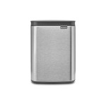 Brabantia Kosmetikeimer Bo Waste Bin, 4 Liter, Matt Steel Fingerprint Proof