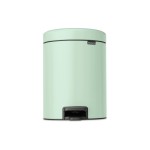 Brabantia NewIcon Treteimer 5 Liter, Jade Green, Inhalt 5 Liter