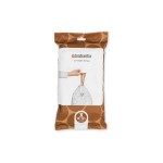 Brabantia Sac à ordures ménagères PerfectFit X 10-12 l, 40 Pièce/s