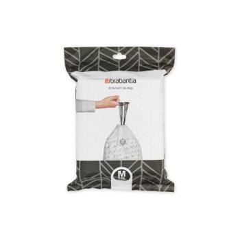 Brabantia Sac à ordures ménagères PerfectFit M 60 l, 40 Pièce/s
