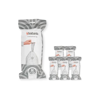 Brabantia Sac à ordures ménagères PerfectFit H 50-60 l, 120 Pièce/s