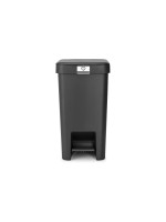 Brabantia Bacs de recyclage StepUp 16 l, Gris foncé