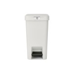 Brabantia Treteimer StepUp, Recyclingeimer, 16 Liter, Light Grey