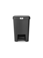 Brabantia Bacs de recyclage StepUp 25 l, Gris foncé