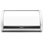 Brabantia Boîte à pain à roulettes Single Argenté