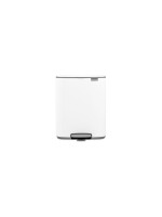 Brabantia Poubelle à pédale Bo 12 l, Blanc