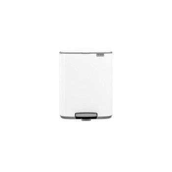Brabantia Poubelle à pédale Bo 12 l, Blanc