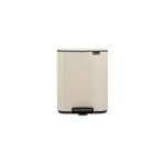 Brabantia Treteimer Bo 12 Liter, Soft Beige