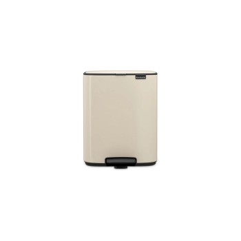 Brabantia Poubelle à pédale Bo 12 l, Beige