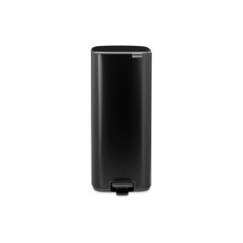 Brabantia Poubelle à pédale Bo 30 l, Noir mat