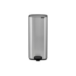 Brabantia Poubelle à pédale Bo 30 l, Argent mat