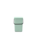 Brabantia Sort & Go Recyclingbehälter, Inhalt 25 Liter, Jade Green