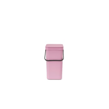 Brabantia Sort & Go Recyclingbehälter, Inhalt 12 Liter, Lilac Pink Brabantia Sort & Go Recyclingbehälter, Inhalt 12 Liter, Lilac Pink