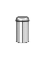Brabantia Poubelle touch Bin 60 l, Argent mat