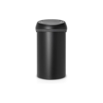Brabantia Toucheimer Touch Bin, 60 Liter, Mineral Moonlight Black Brabantia Toucheimer Touch Bin, 60 Liter, Mineral Moonlight Black