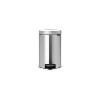 Brabantia NewIcon Treteimer 12 Liter, Matt Steel Fingerprint Proof Brabantia NewIcon Treteimer 12 Liter, Matt Steel Fingerprint Proof