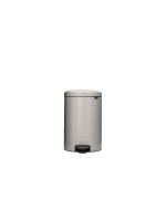Brabantia Poubelle à pédale NewIcon 20 l, Soft Grey