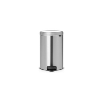 Brabantia NewIcon Treteimer 20 Liter, Matt Steel Brabantia NewIcon Treteimer 20 Liter, Matt Steel
