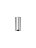 Brabantia NewIcon Treteimer 30 Liter, Matt Steel