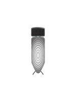 Brabantia Bügeltisch C 124 x 45 cm, Dst-Ablage Solid - Titan Oval/Black