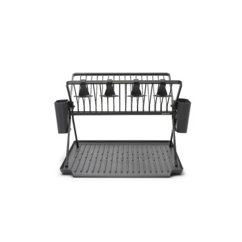 Brabantia Abtropfgestell faltbar gross, Dark Grey