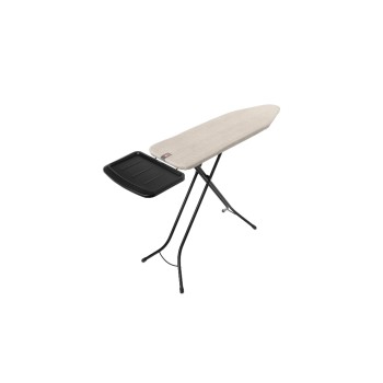 Brabantia Bügeltisch B 124 x 38 cm, Dst-Ablage Solid - Denim Grey/Black